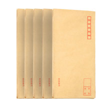 Custom recycled and durable handmade tracing paper envelope for postcard/letter mailing